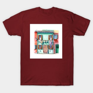 Colorful streets in Italy T-Shirt